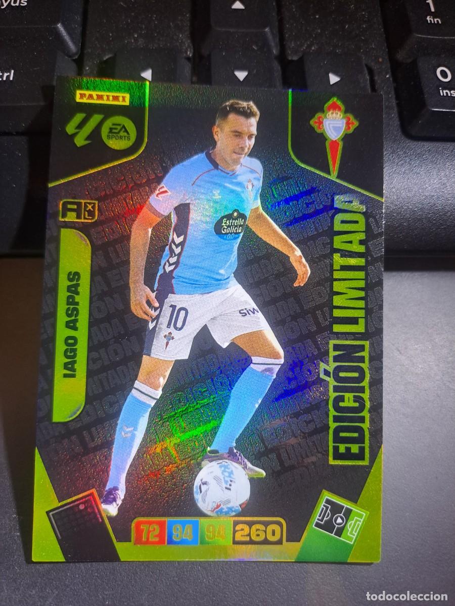 Coleccionismo Cromos antiguos: ADRENALYN XL IAGO ASPAS EDICION LIMITADA CELTA DE VIGO CROMO LIGA 2025 2026 25 26 PANINI