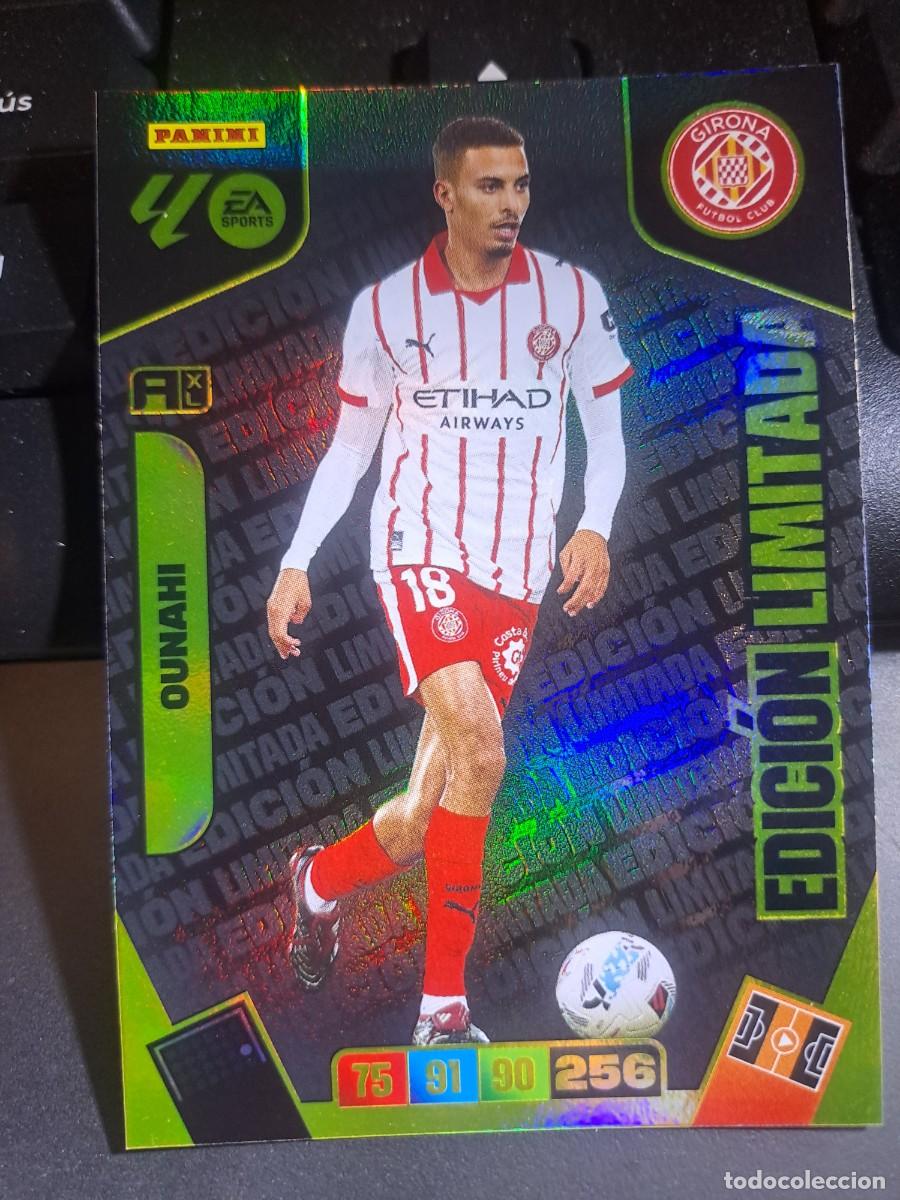 Coleccionismo Cromos antiguos: ADRENALYN XL OUNAHI EDICION LIMITADA GIRONA CROMO LIGA 2025 2026 25 26 PANINI