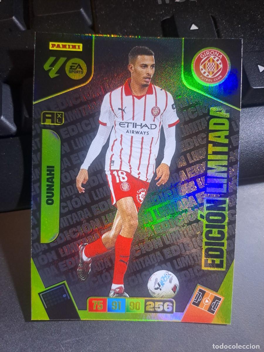 Coleccionismo Cromos antiguos: ADRENALYN XL OUNAHI EDICION LIMITADA GIRONA CROMO LIGA 2025 2026 25 26 PANINI