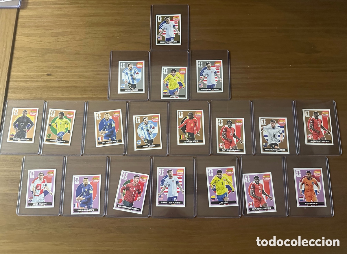 Coleccionismo Cromos antiguos: EXTRA STICKERS MUNDIAL 2026