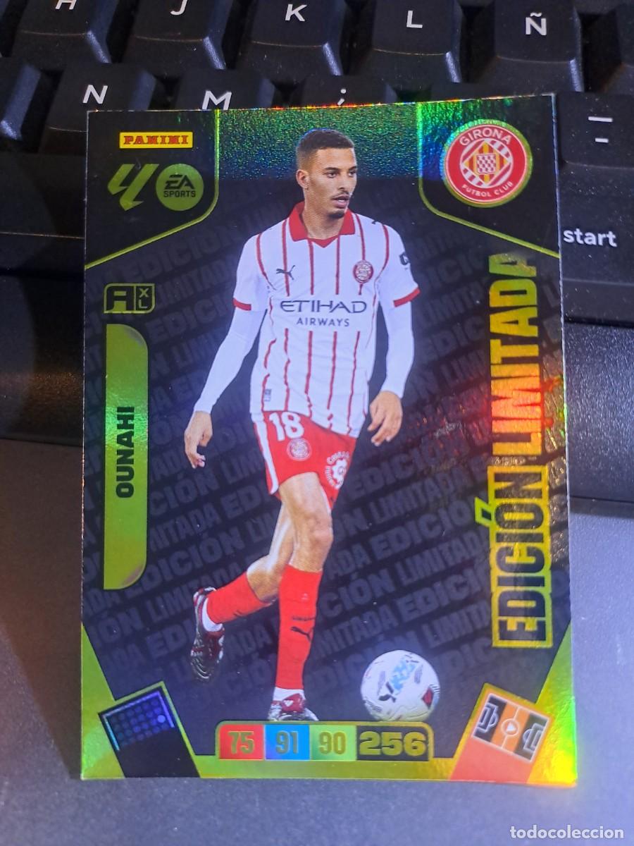 Coleccionismo Cromos antiguos: ADRENALYN XL OUNAHI EDICION LIMITADA GIRONA CROMO LIGA 2025 2026 25 26 PANINI
