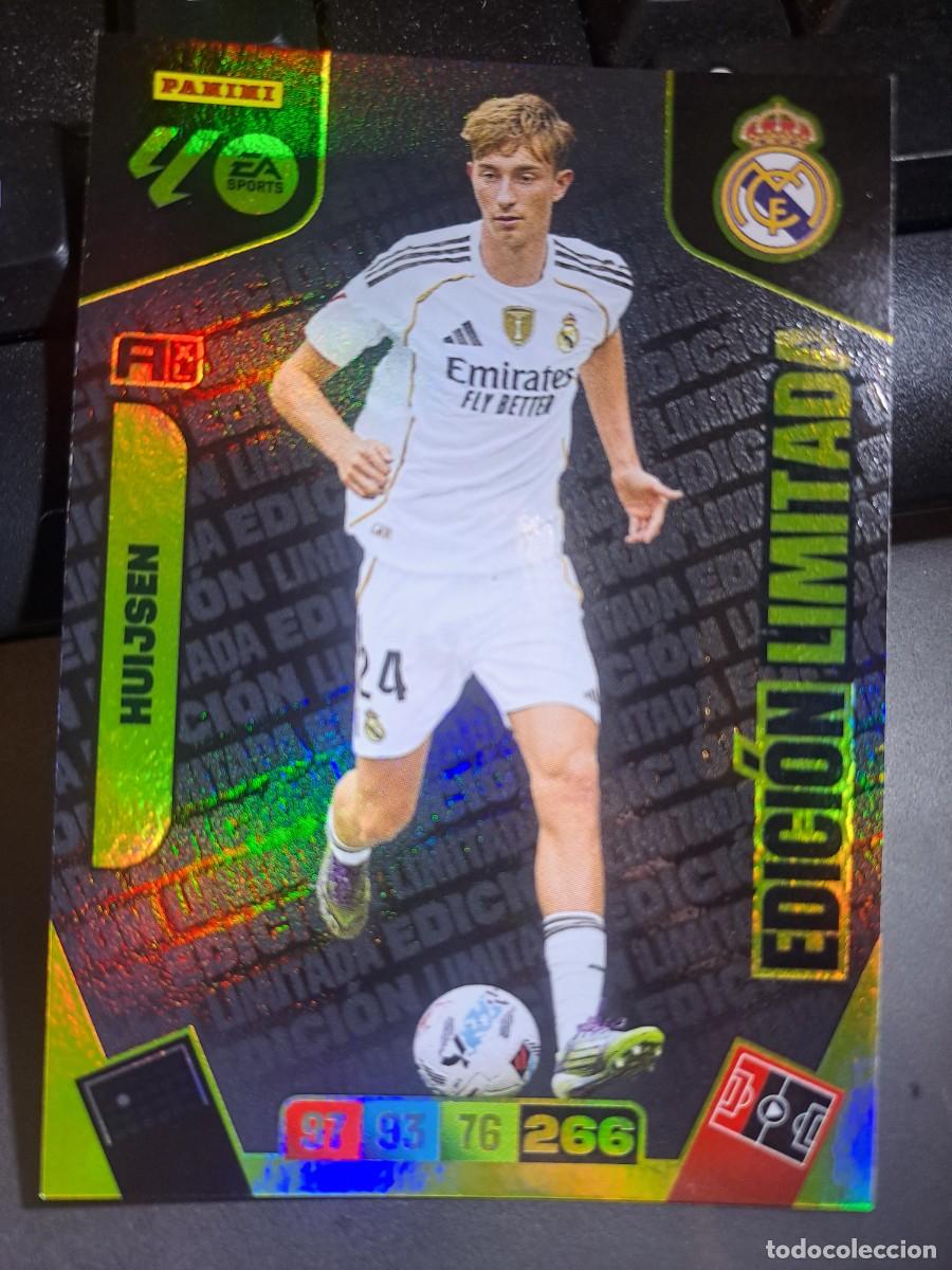 Coleccionismo Cromos antiguos: ADRENALYN XL HUIJSEN EDICION LIMITADA REAL MADRID CROMO LIGA 2025 2026 25 26 PANINI