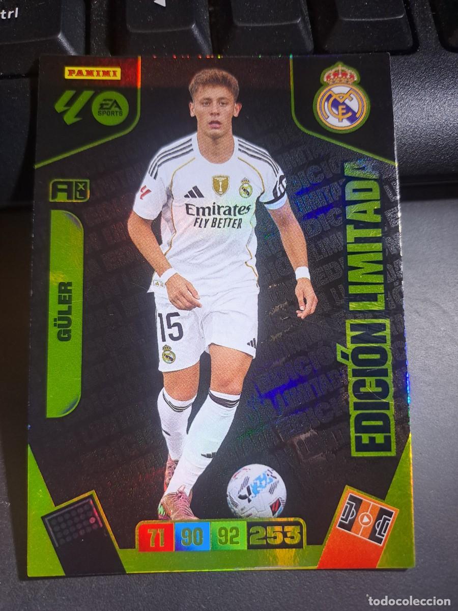 Coleccionismo Cromos antiguos: ADRENALYN XL GULER EDICION LIMITADA REAL MADRID CROMO LIGA 2025 2026 25 26 PANINI