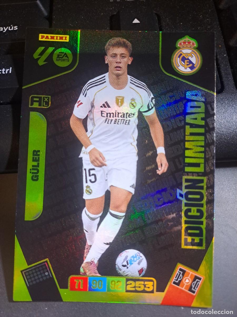 Coleccionismo Cromos antiguos: ADRENALYN XL GULER EDICION LIMITADA REAL MADRID CROMO LIGA 2025 2026 25 26 PANINI