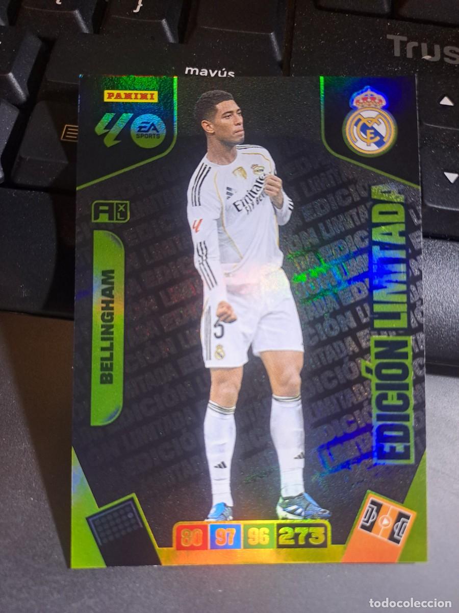 Coleccionismo Cromos antiguos: ADRENALYN XL BELLINGHAM EDICION LIMITADA REAL MADRID CROMO LIGA 2025 2026 25 26 PANINI