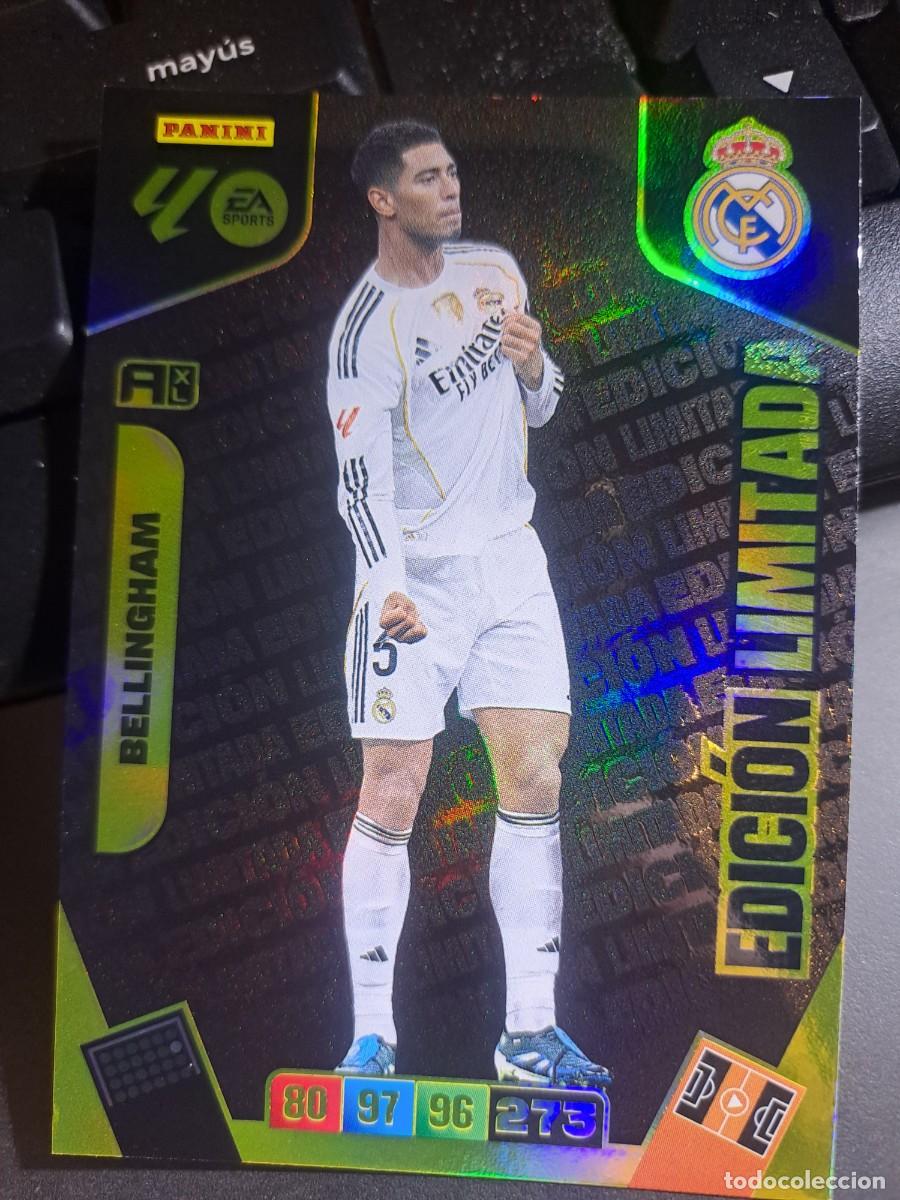 Coleccionismo Cromos antiguos: ADRENALYN XL BELLINGHAM EDICION LIMITADA REAL MADRID CROMO LIGA 2025 2026 25 26 PANINI
