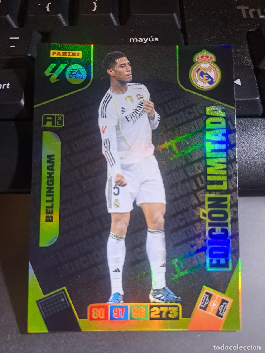 Coleccionismo Cromos antiguos: ADRENALYN XL BELLINGHAM EDICION LIMITADA REAL MADRID CROMO LIGA 2025 2026 25 26 PANINI