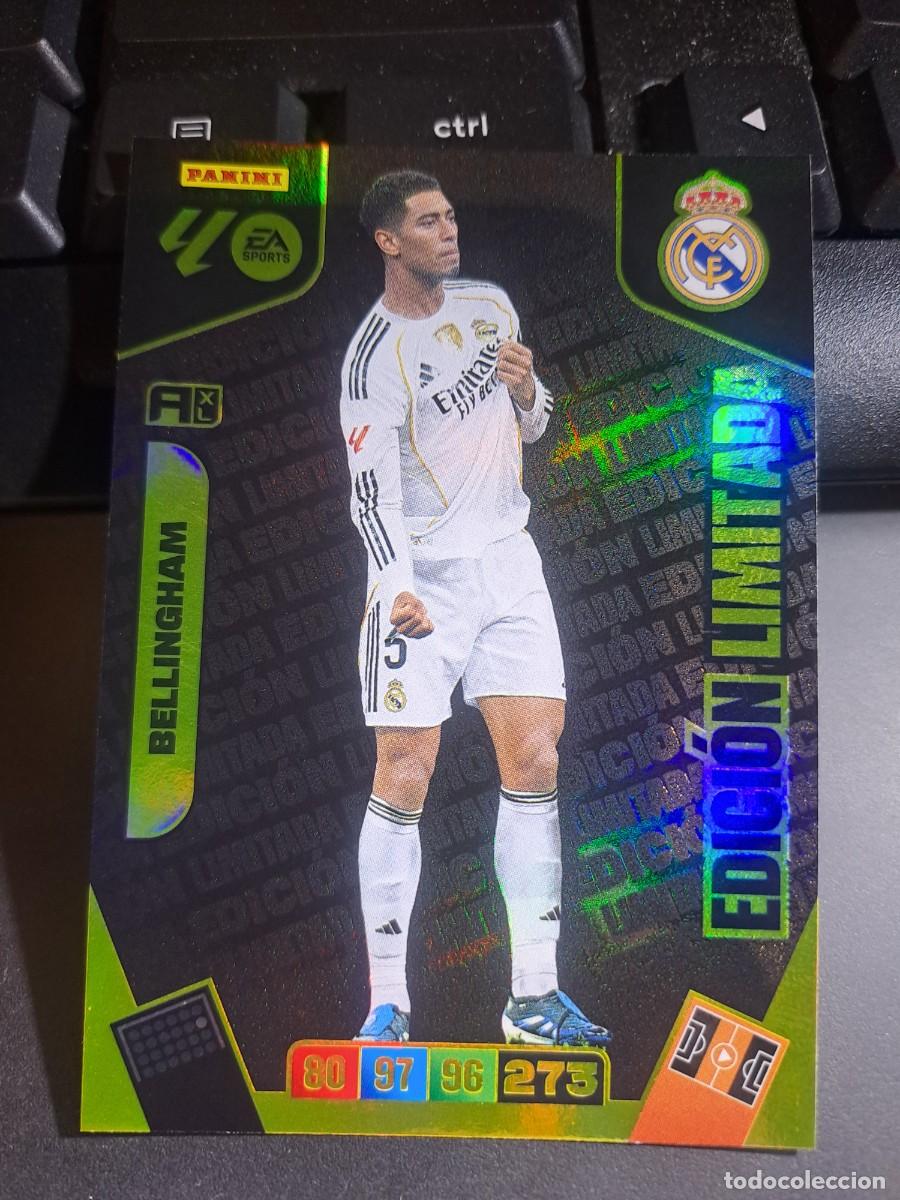 Coleccionismo Cromos antiguos: ADRENALYN XL BELLINGHAM EDICION LIMITADA REAL MADRID CROMO LIGA 2025 2026 25 26 PANINI