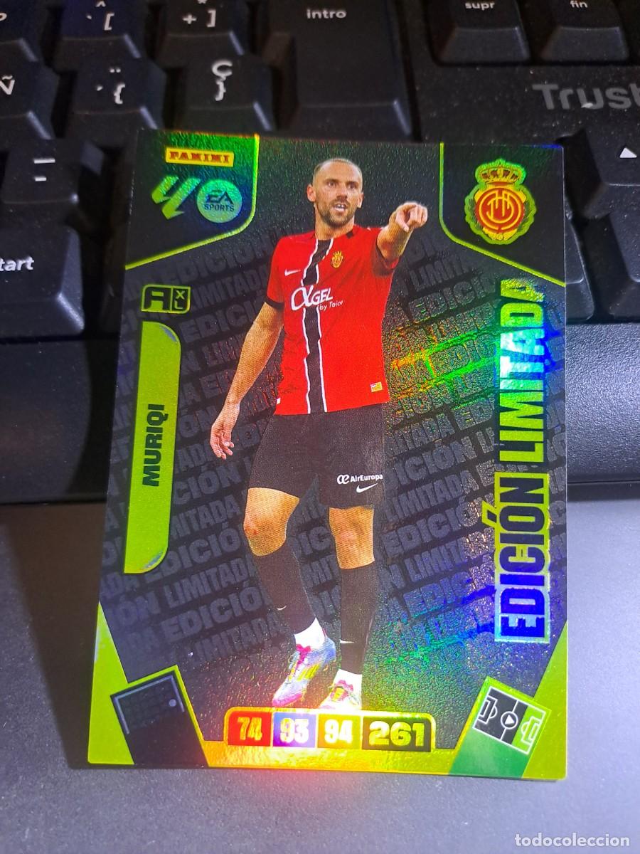 Coleccionismo Cromos antiguos: ADRENALYN XL MURIQI EDICION LIMITADA MALLORCA CROMO LIGA 2025 2026 25 26 PANINI