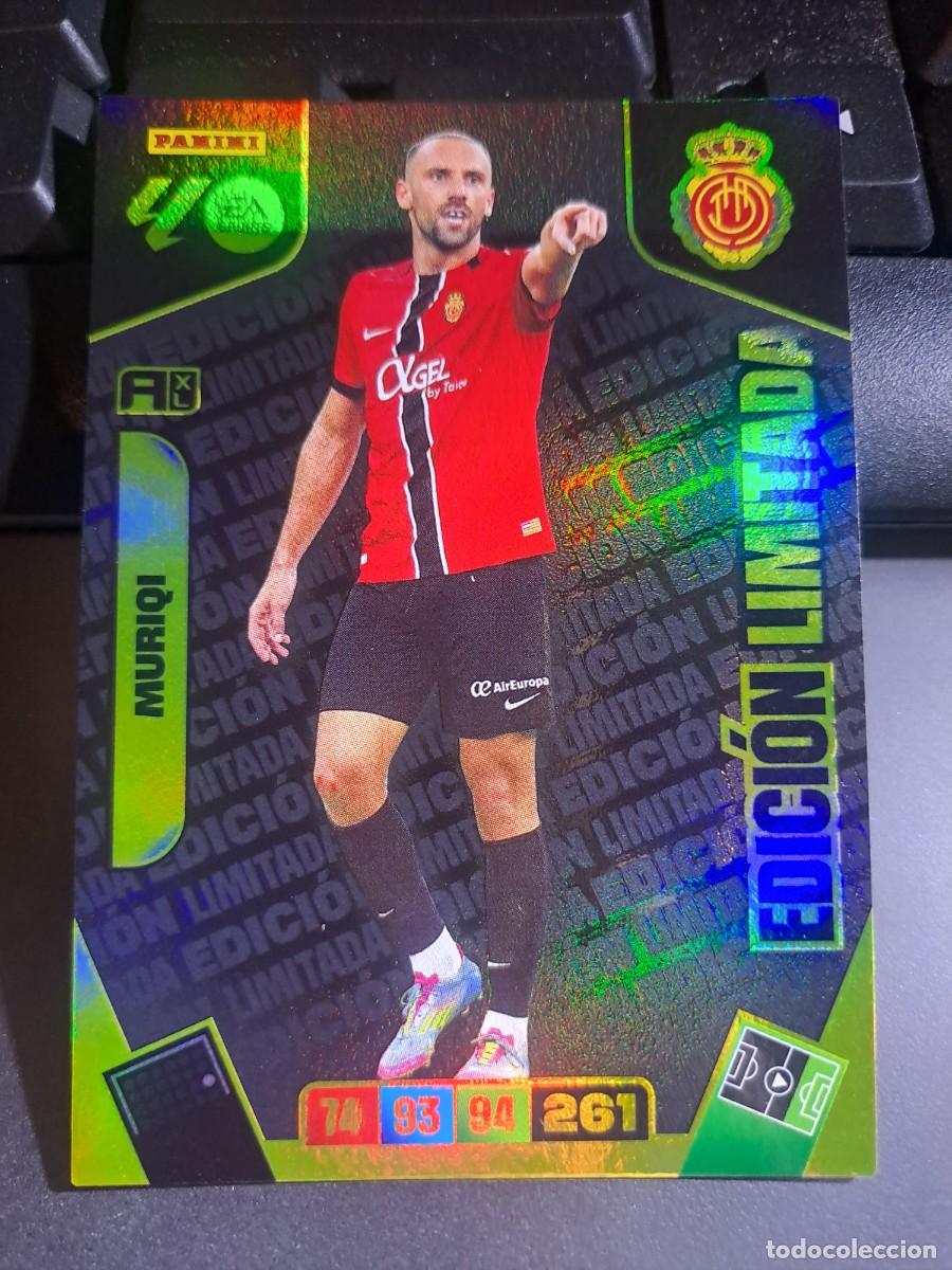 Coleccionismo Cromos antiguos: ADRENALYN XL MURIQI EDICION LIMITADA MALLORCA CROMO LIGA 2025 2026 25 26 PANINI