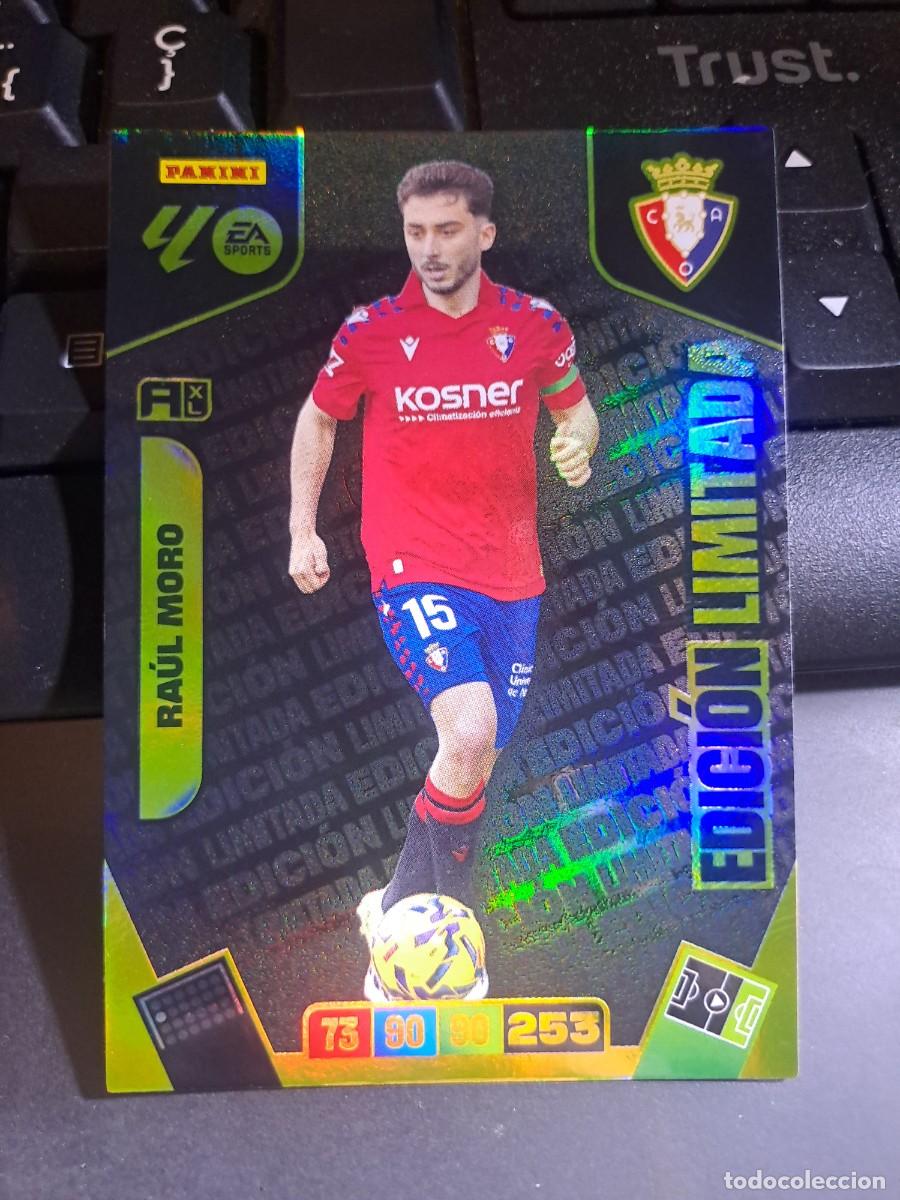 Coleccionismo Cromos antiguos: ADRENALYN XL RAUL MORO EDICION LIMITADA OSASUNA CROMO LIGA 2025 2026 25 26 PANINI