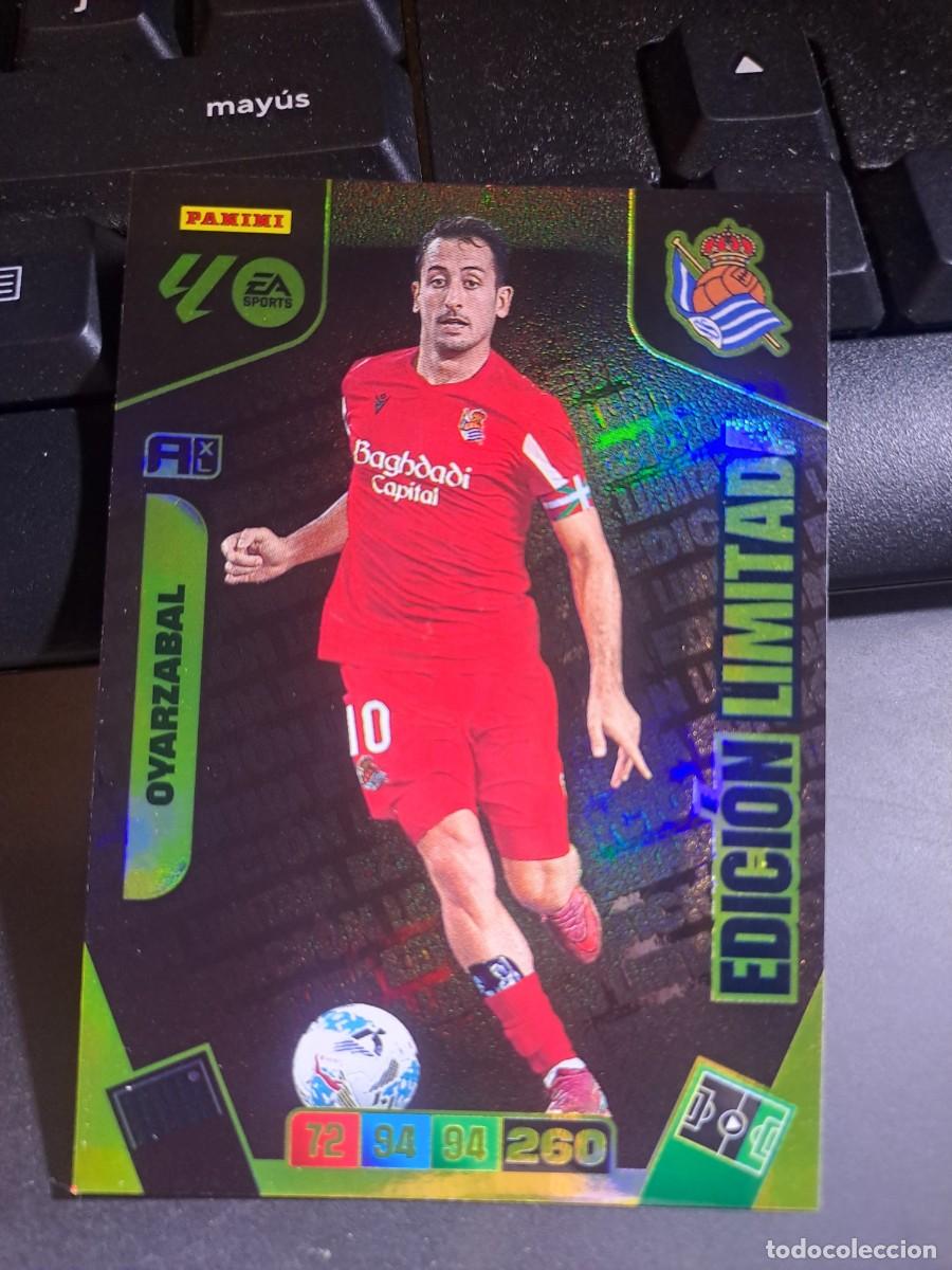 Coleccionismo Cromos antiguos: ADRENALYN XL OYARZABAL EDICION LIMITADA REAL SOCIEDAD CROMO LIGA 2025 2026 25 26 PANINI