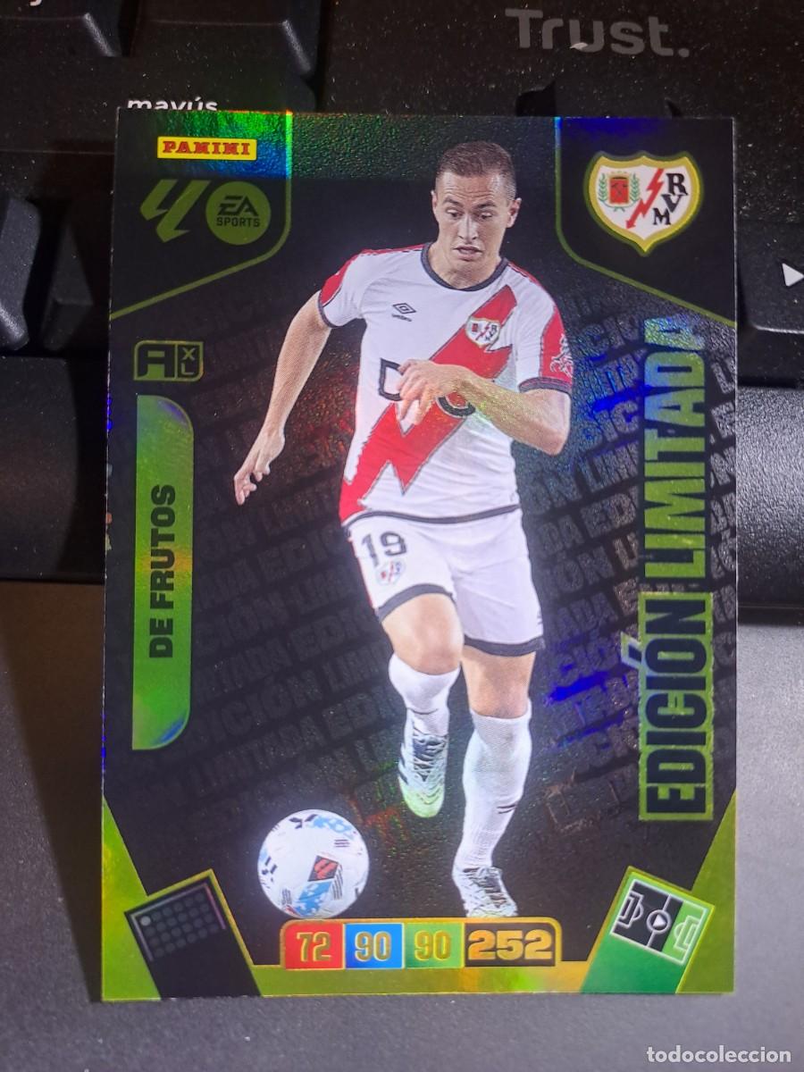 Coleccionismo Cromos antiguos: ADRENALYN XL DE FRUTOS EDICION LIMITADA RAYO VALLECANO CROMO LIGA 2025 2026 25 26 PANINI