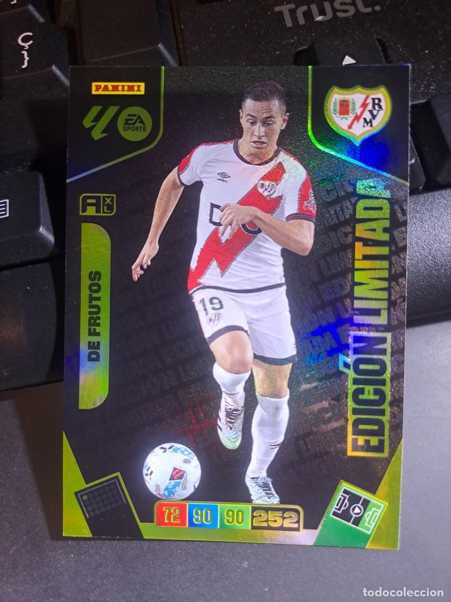 Coleccionismo Cromos antiguos: ADRENALYN XL DE FRUTOS EDICION LIMITADA RAYO VALLECANO CROMO LIGA 2025 2026 25 26 PANINI