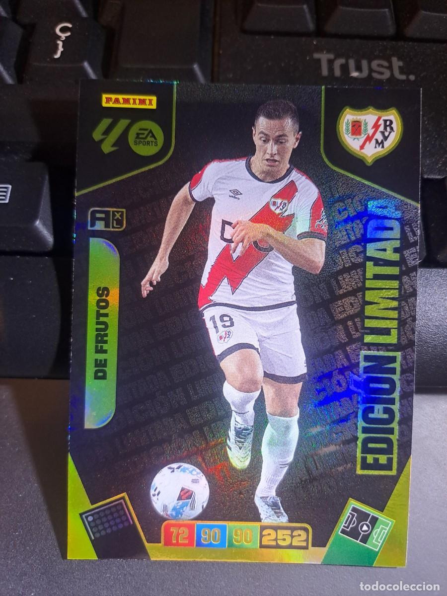 Coleccionismo Cromos antiguos: ADRENALYN XL DE FRUTOS EDICION LIMITADA RAYO VALLECANO CROMO LIGA 2025 2026 25 26 PANINI