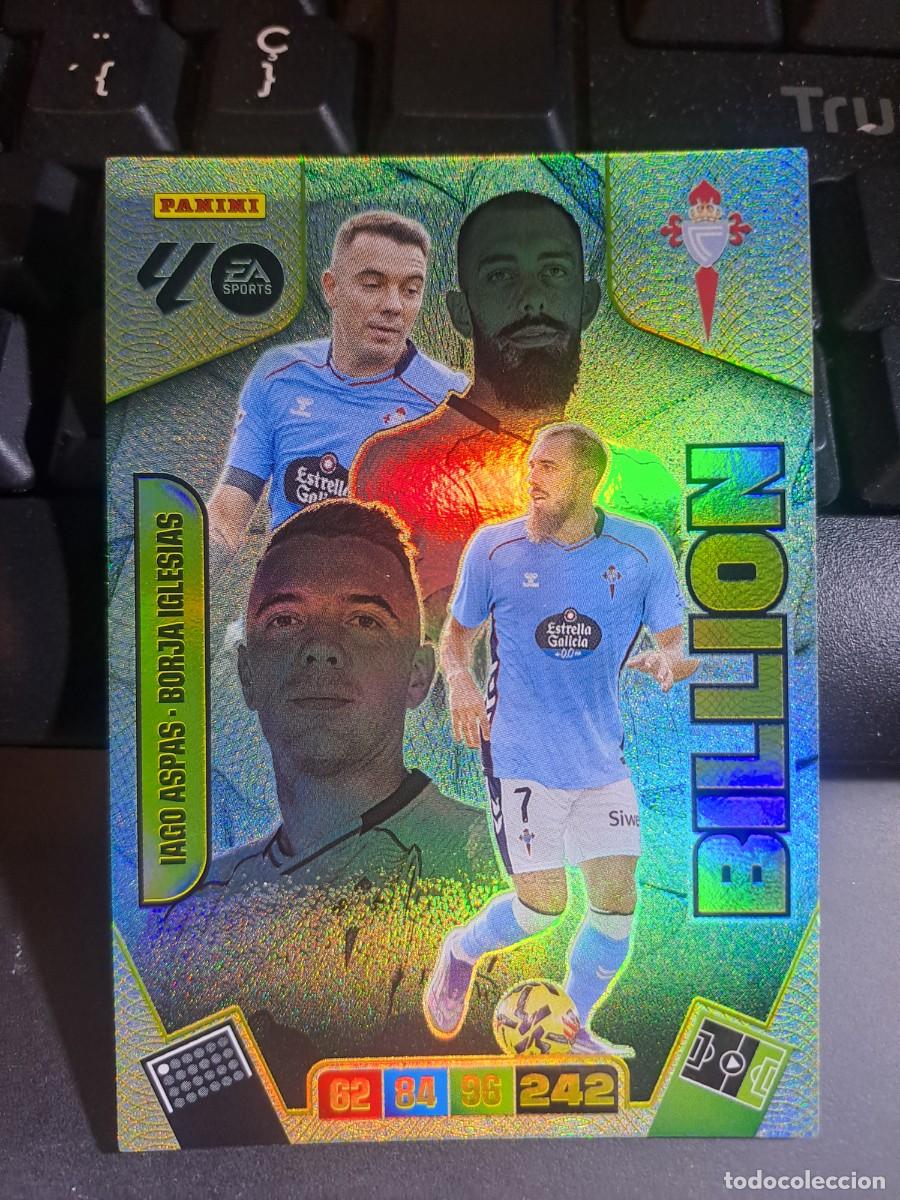 Coleccionismo Cromos antiguos: ADRENALYN XL IAGO ASPAS BORJA IGLESIAS BILLION CELTA DE VIGO CROMO LIGA 2025 2026 25 26 PANINI
