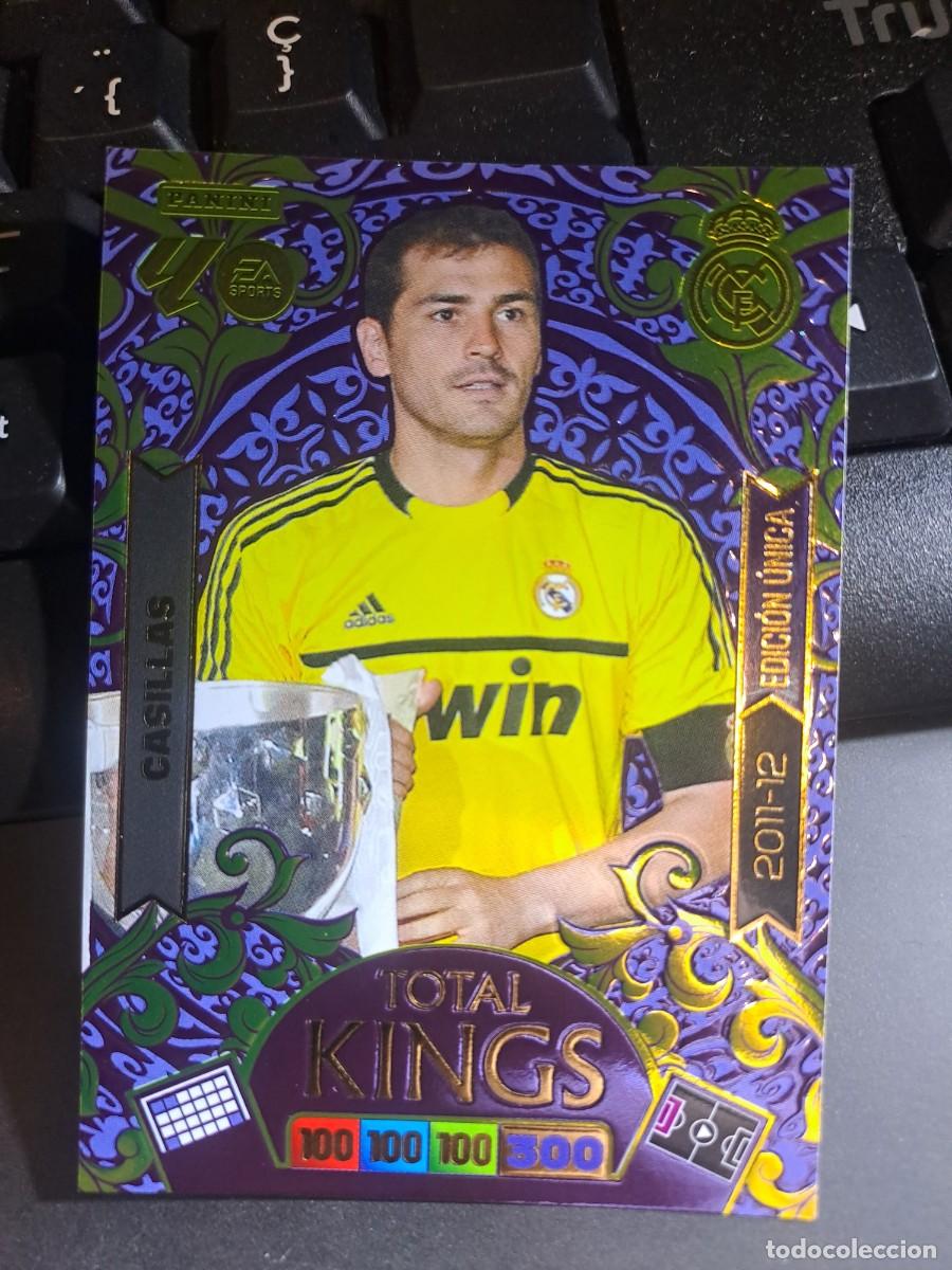 Coleccionismo Cromos antiguos: ADRENALYN XL CASILLAS EDICION UNICA TOTAL KINGS 2011 2012 REAL MADRID CROMO 2025 2026 25 26 PANINI