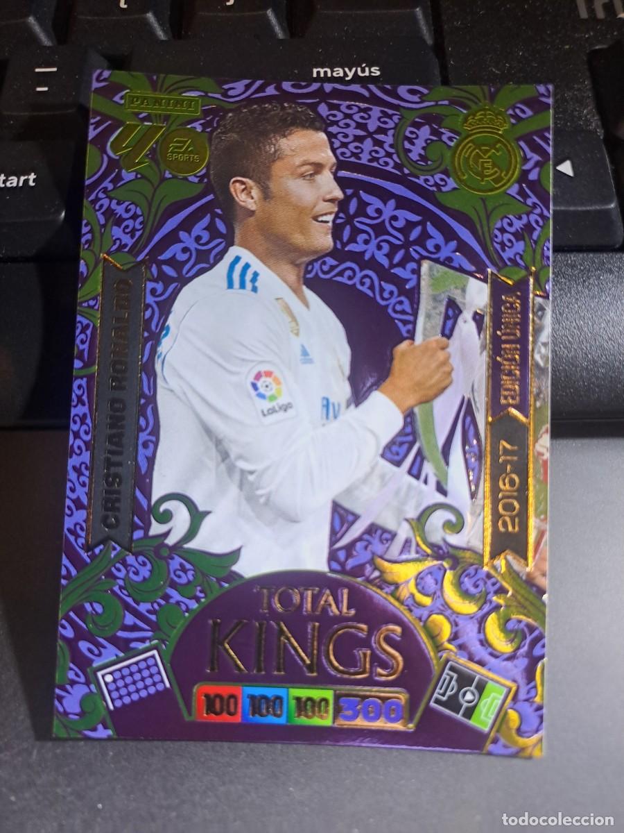 Coleccionismo Cromos antiguos: ADRENALYN XL CRISTIANO RONALDO EDICION UNICA TOTAL KINGS 2016 2017 REAL MADRID 2025 2026 25 26 PANIN