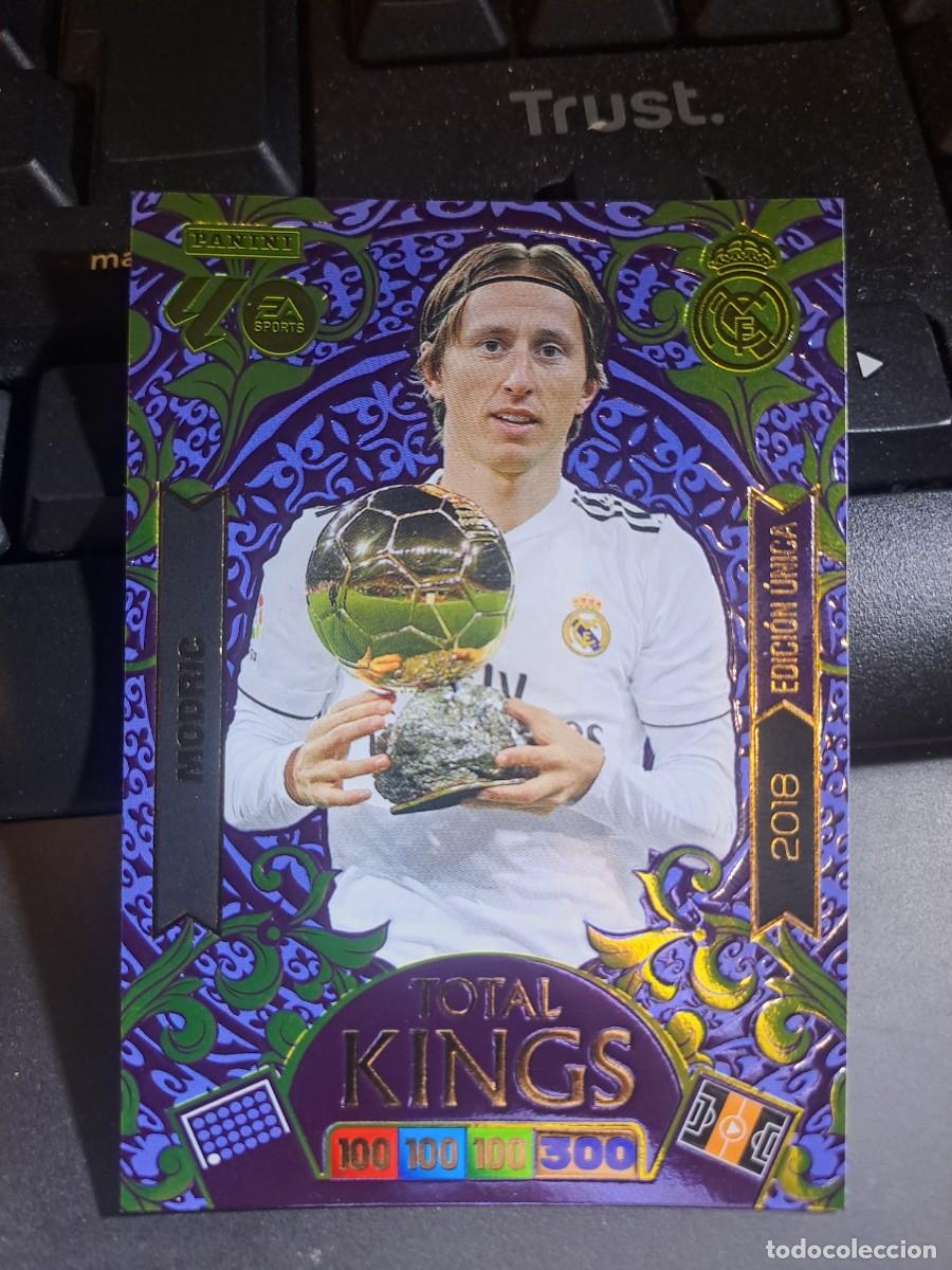 Coleccionismo Cromos antiguos: ADRENALYN XL MODRIC EDICION UNICA TOTAL KINGS 2018 REAL MADRID CROMO LIGA 2025 2026 25 26 PANINI