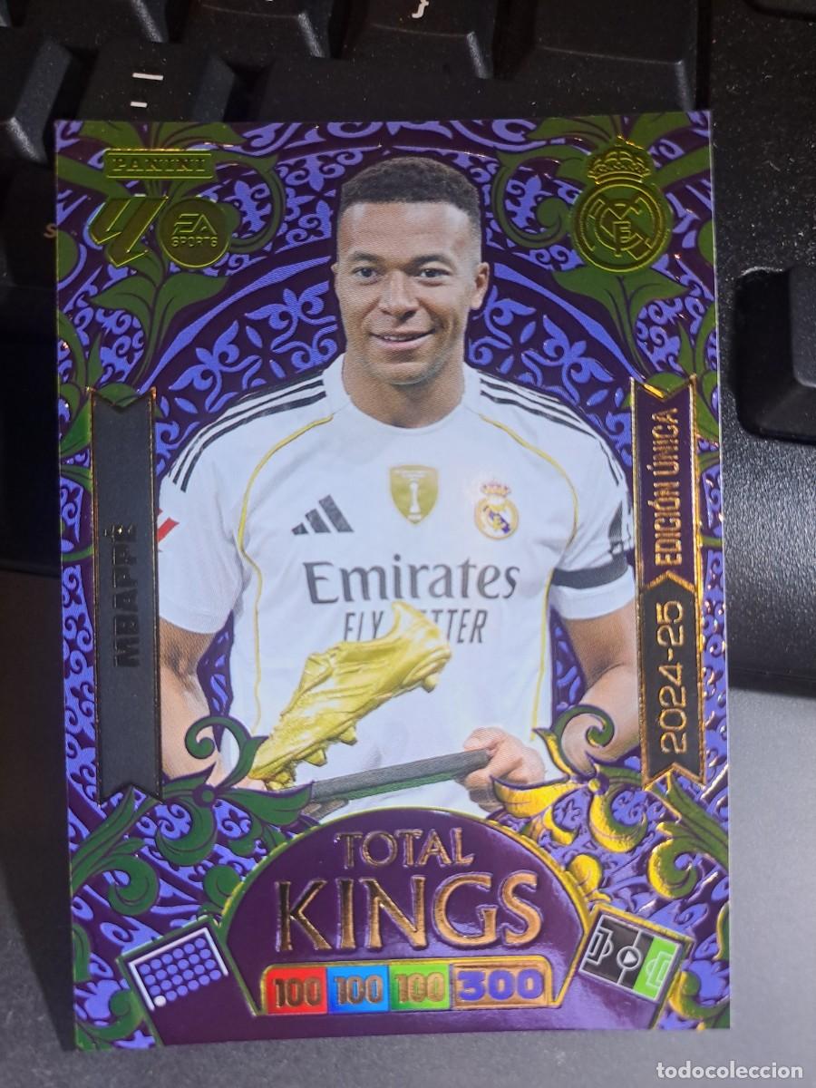 Coleccionismo Cromos antiguos: ADRENALYN XL MBAPPE EDICION UNICA TOTAL KINGS 2024 2025 REAL MADRID CROMO LIGA 2025 2026 25 26 PANIN