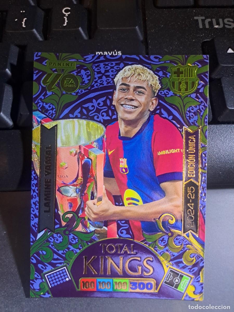 Collezionismo Figurine antiche: ADRENALYN XL LAMINE YAMAL EDICION UNICA TOTAL KINGS 2024 2025 BARCELONA CROMO 2025 2026 25 26 PANINI