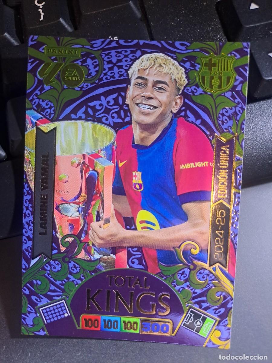 Colecionismo Cromos antigos: ADRENALYN XL LAMINE YAMAL EDICION UNICA TOTAL KINGS 2024 2025 BARCELONA CROMO 2025 2026 25 26 PANINI