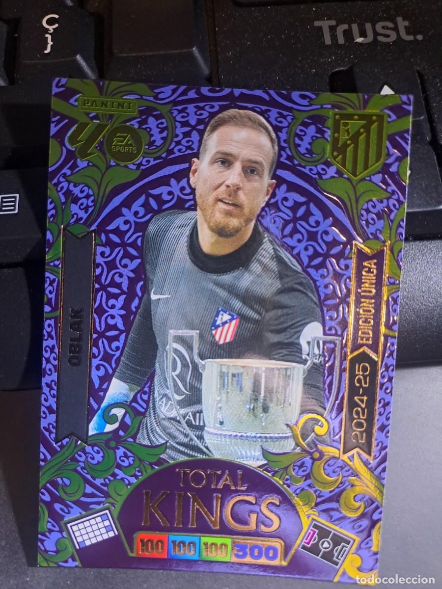 Collezionismo Figurine antiche: ADRENALYN XL OBLAK EDICION UNICA TOTAL KINGS 2024 2025 ATLETICO DE MADRID CROMO 2025 2026 25 26 PANI