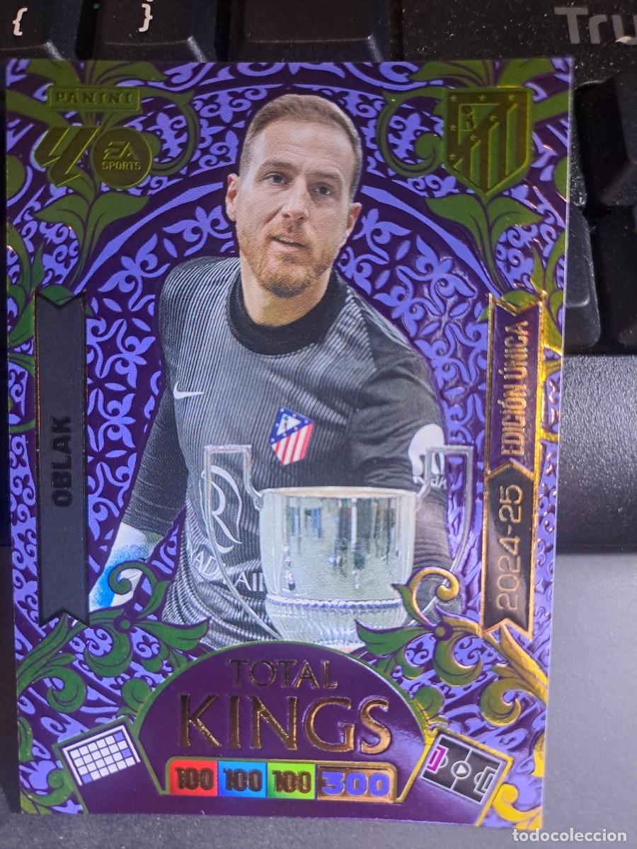 Collezionismo Figurine antiche: ADRENALYN XL OBLAK EDICION UNICA TOTAL KINGS 2024 2025 ATLETICO DE MADRID CROMO 2025 2026 25 26 PANI