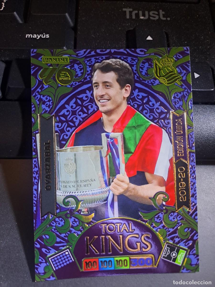 Collectionnisme Cartes &agrave; collectionner anciennes: ADRENALYN XL OYARZABAL EDICION UNICA TOTAL KINGS 2019 2020 REAL SOCIEDAD CROMO 2025 2026 25 26 PANIN