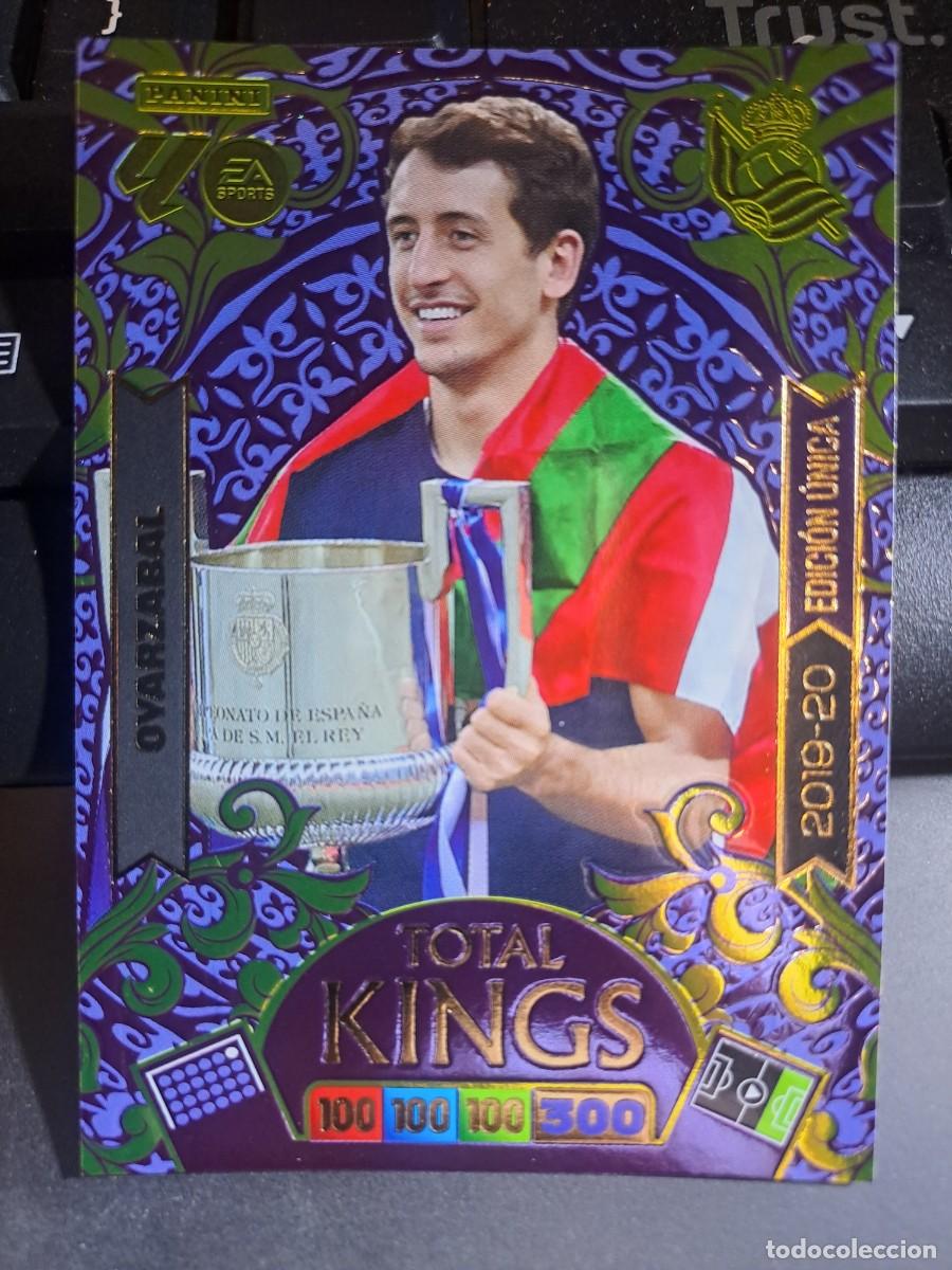Collectionnisme Cartes &agrave; collectionner anciennes: ADRENALYN XL OYARZABAL EDICION UNICA TOTAL KINGS 2019 2020 REAL SOCIEDAD CROMO 2025 2026 25 26 PANIN