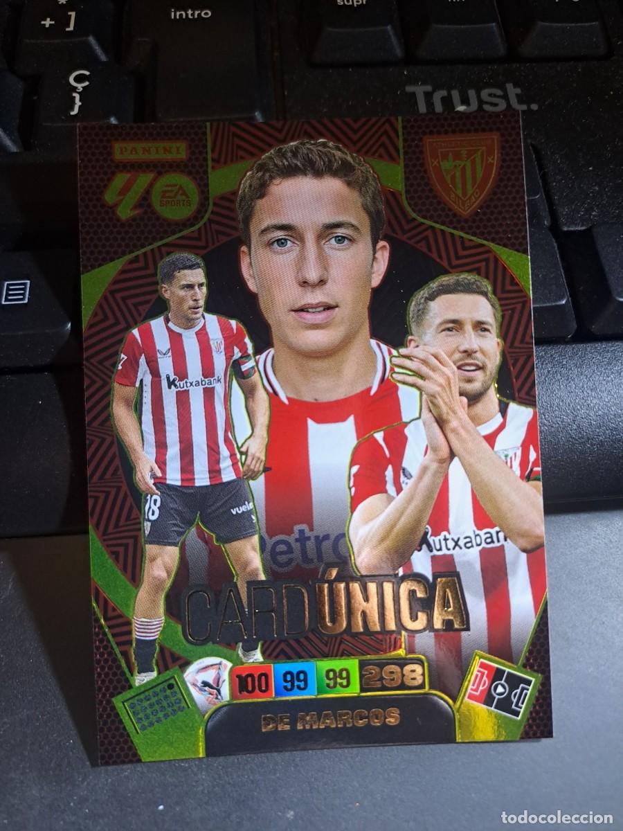 Coleccionismo Cromos antiguos: ADRENALYN XL DE MARCOS CARD UNICA ATHLETIC CLUB DE BILBAO CROMO LIGA 2025 2026 25 26 PANINI
