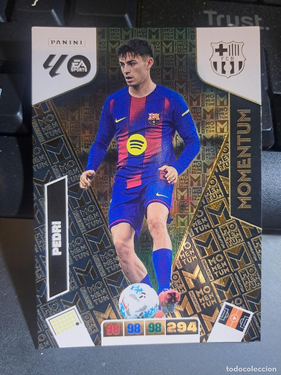 Coleccionismo Cromos antiguos: ADRENALYN XL PEDRI MOMENTUM BARCELONA CROMO LIGA 2025 2026 25 26 PANINI