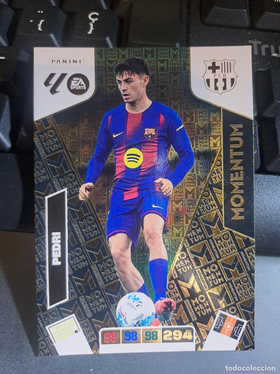 Coleccionismo Cromos antiguos: ADRENALYN XL PEDRI MOMENTUM BARCELONA CROMO LIGA 2025 2026 25 26 PANINI