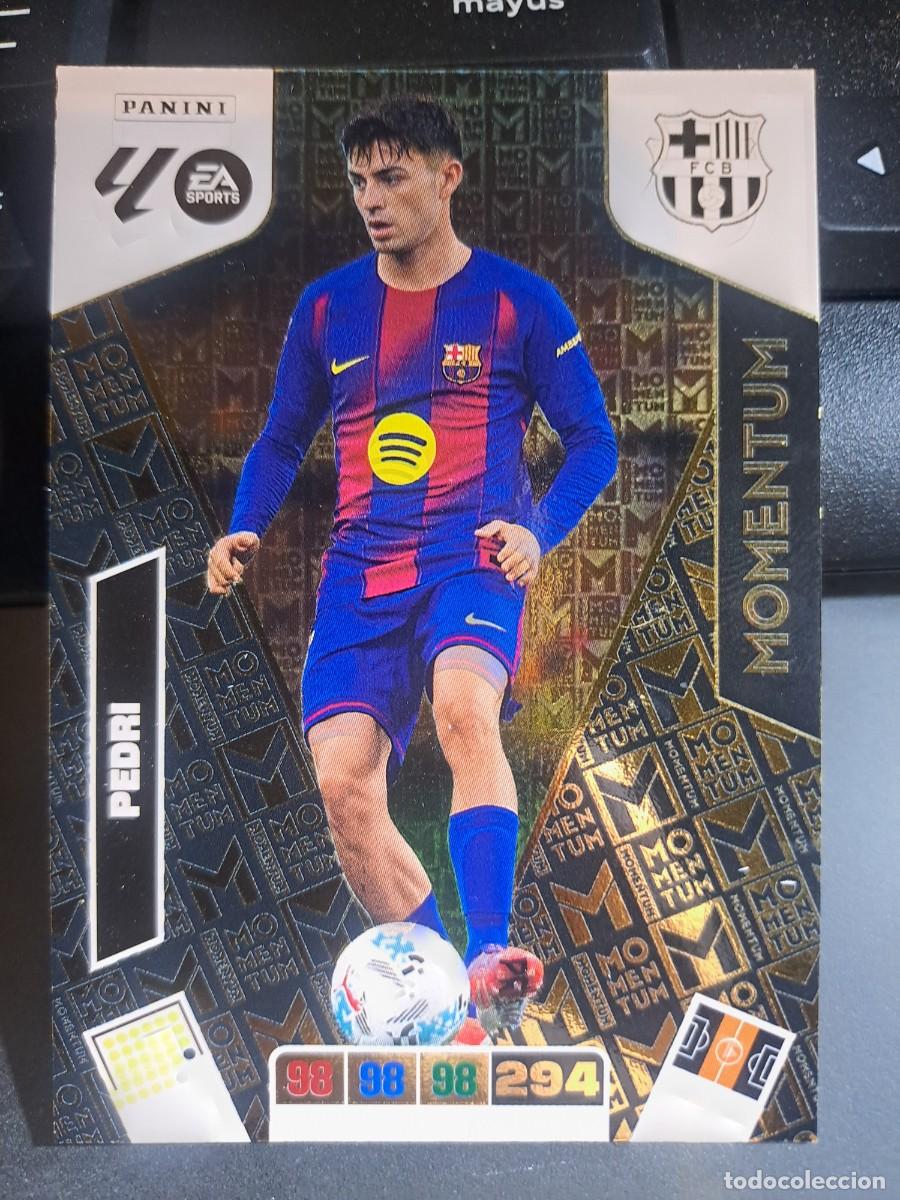 Coleccionismo Cromos antiguos: ADRENALYN XL PEDRI MOMENTUM BARCELONA CROMO LIGA 2025 2026 25 26 PANINI
