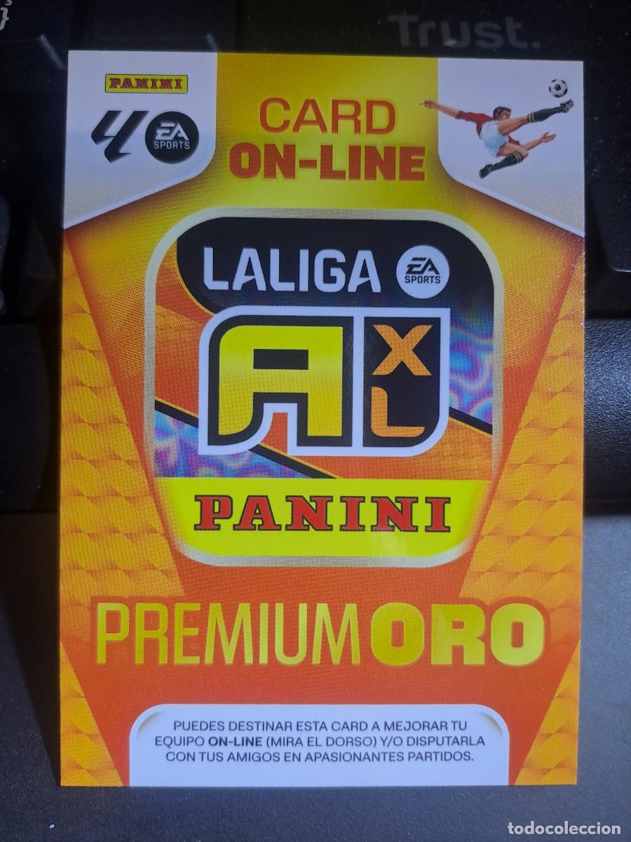 Coleccionismo Cromos antiguos: ADRENALYN XL CARD ON LINE PREMIUM ORO CROMO LIGA 2025 2026 25 26 PANINI