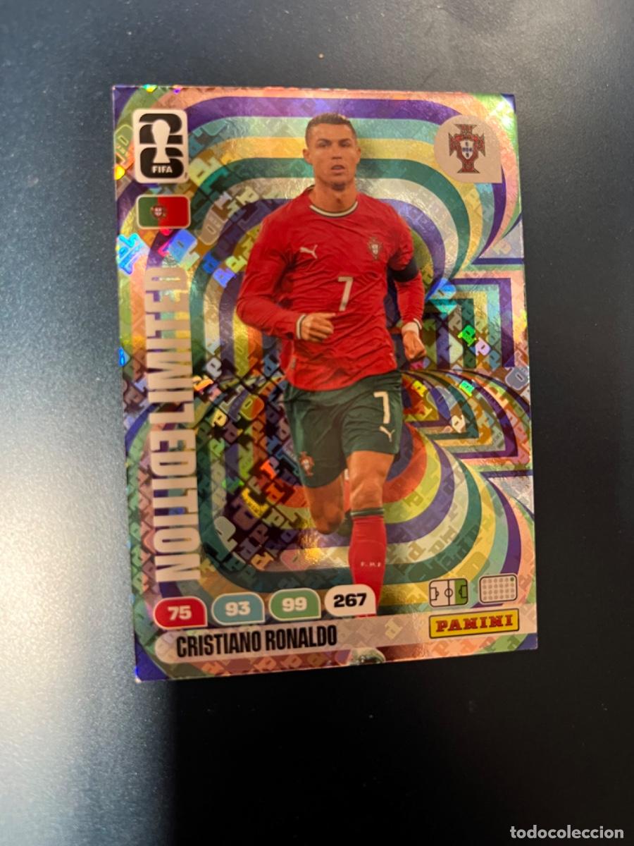 Coleccionismo Cromos antiguos: Cristiano Ronaldo Portugal limited edition holograma adrenalyn world cup mundial 2026