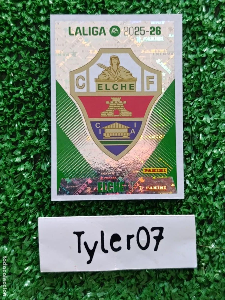 Coleccionismo Cromos antiguos: ESCUDO ELCHE 1 LIGA ESTE 2025 2026 25 26