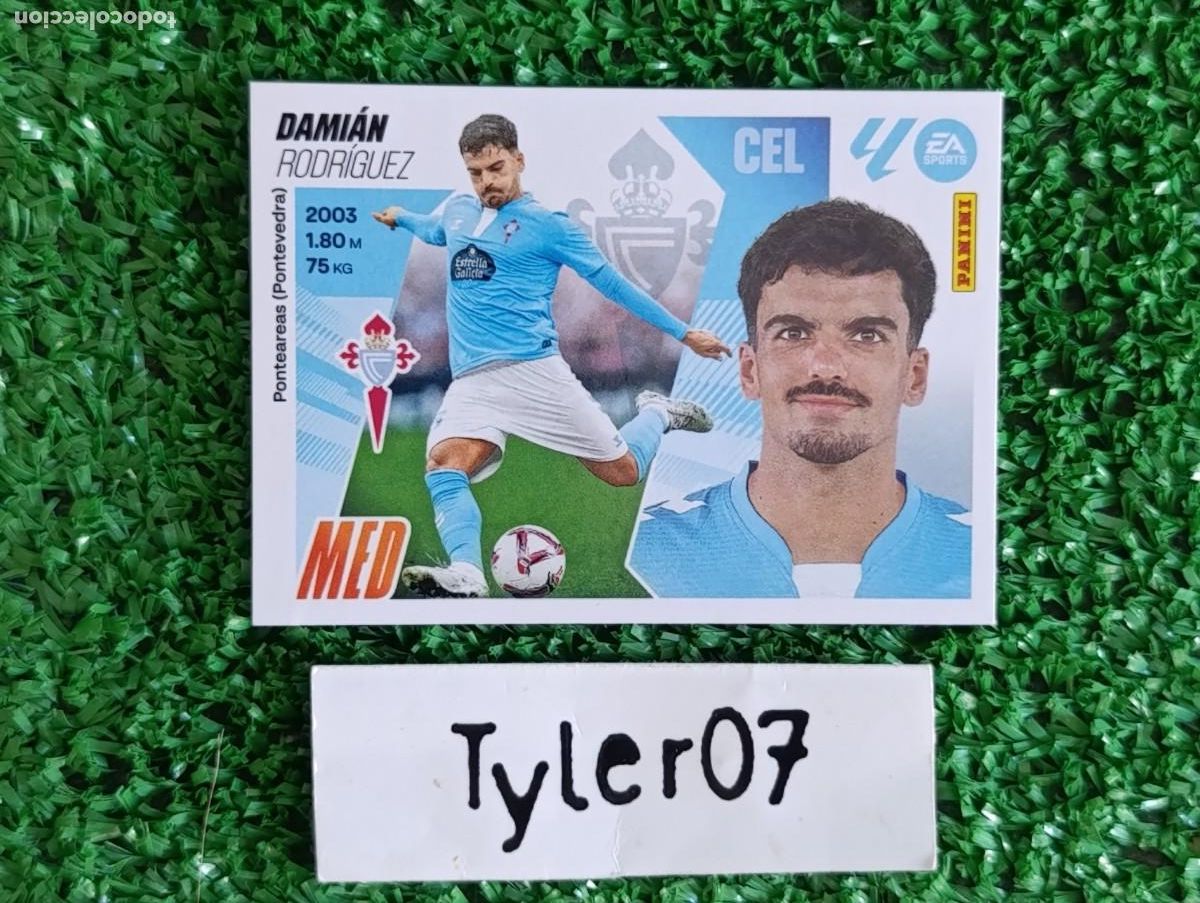 Coleccionismo Cromos antiguos: DAMIAN CELTA 13 LIGA ESTE 2025 2026 25 26