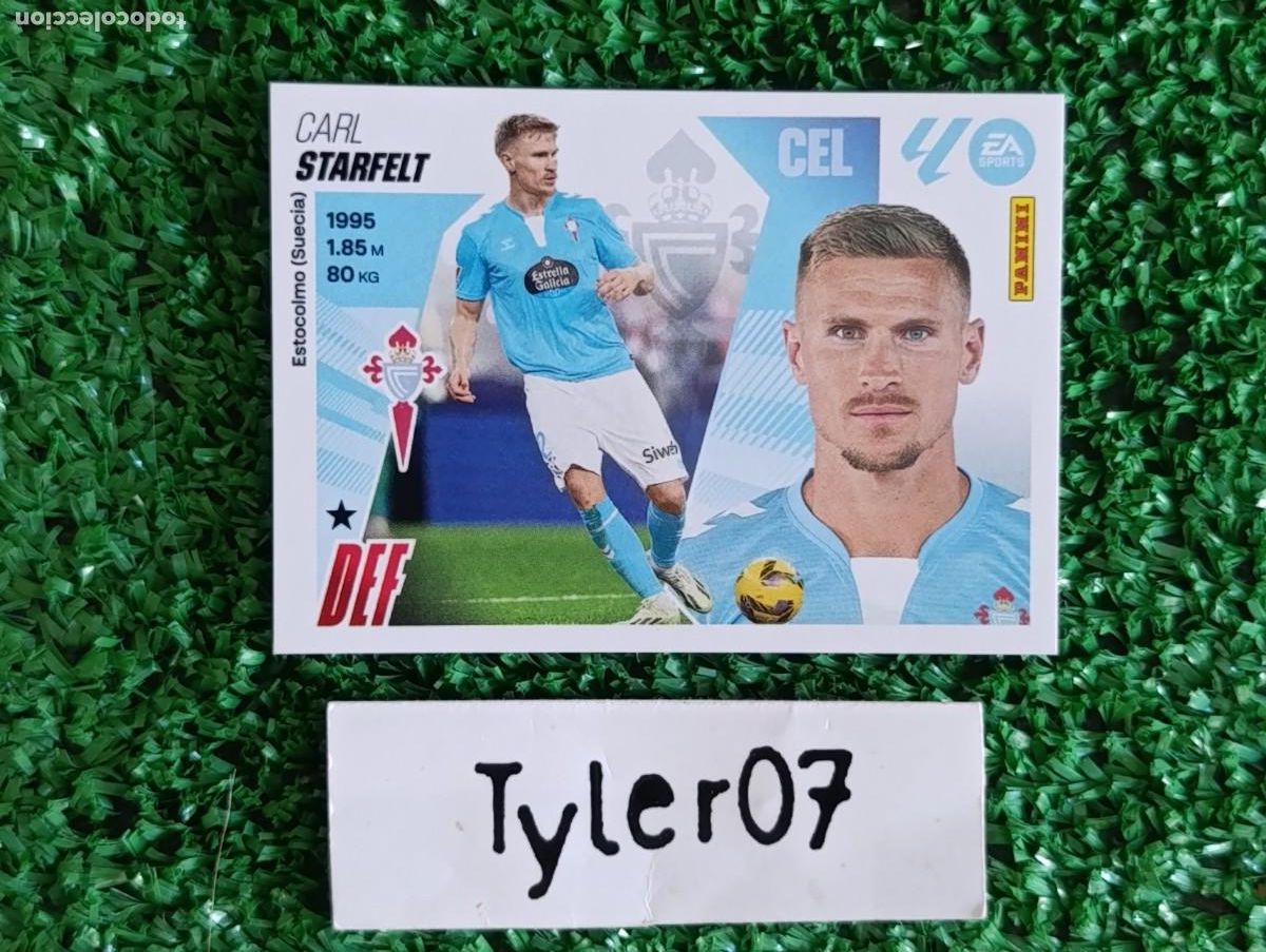 Coleccionismo Cromos antiguos: STARFELT CELTA 8 LIGA ESTE 2025 2026 25 26