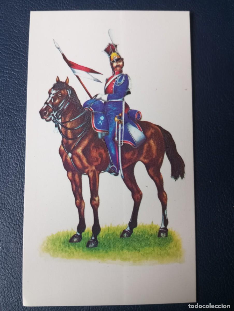 Coleccionismo Cromos antiguos: ANTIGUO CROMO LANCERO POLACO DE LA GUARDIA 1812. VER DESCRIPCI&Oacute;N