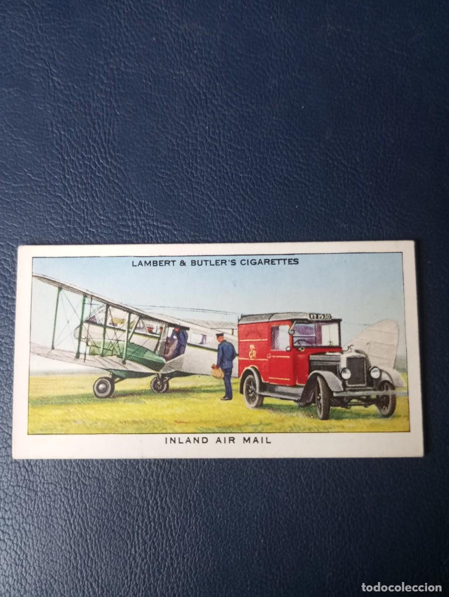 Coleccionismo Cromos antiguos: ANTIGUO CROMO ,CORREO A&Eacute;REO IRLAND&Eacute;S, VER DESCRIPCI&Oacute;N