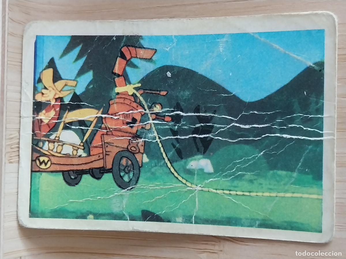 Coleccionismo Cromos antiguos: AUTOS LOCOS A&Ntilde;O 1972 FHER CROMO 116 RECUPERADO ORIGINAL ARKANSAS CHUGGABUG