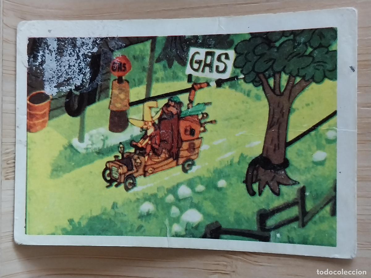 Collectable Antique Stickers: AUTOS LOCOS A&Ntilde;O 1972 FHER CROMO 43 RECUPERADO ORIGINAL ARKANSAS CHUGGABUG