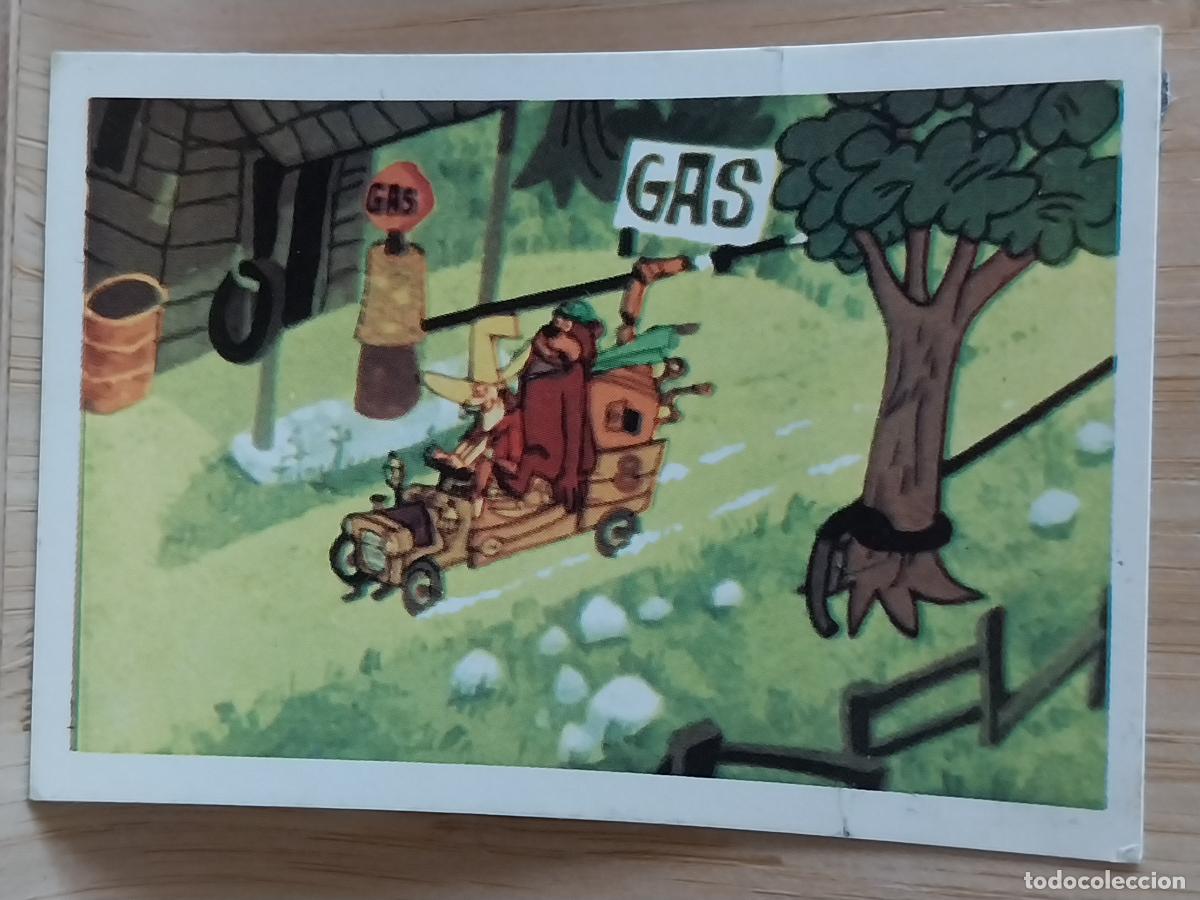 Collectable Antique Stickers: AUTOS LOCOS A&Ntilde;O 1972 FHER CROMO 43 RECUPERADO ORIGINAL ARKANSAS CHUGGABUG *