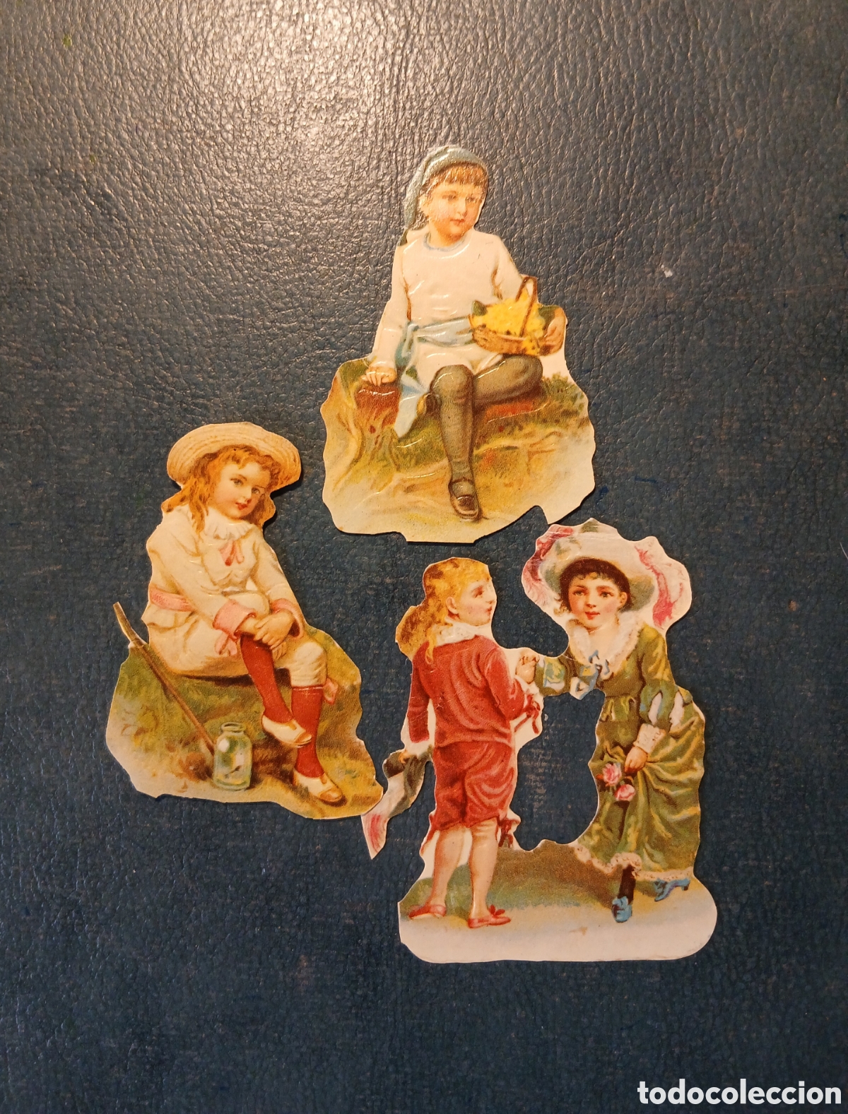 Collectionnisme Cartes &agrave; collectionner anciennes: 3 cromos troquelados antiguos. Ni&ntilde;os