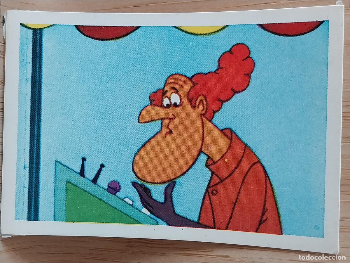 Coleccionismo Cromos antiguos: AUTOS LOCOS A&Ntilde;O 1972 FHER CROMO 26 ** RECUPERADO ORIGINAL PROFESOR LOCOWICH