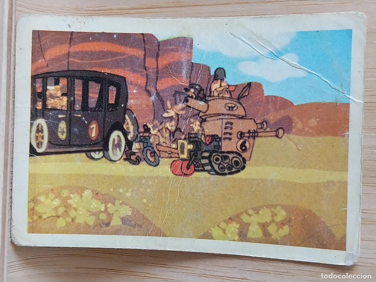 Coleccionismo Cromos antiguos: AUTOS LOCOS A&Ntilde;O 1972 FHER CROMO 21 ** RECUPERADO ORIGINAL CHATARRA ESPECIAL