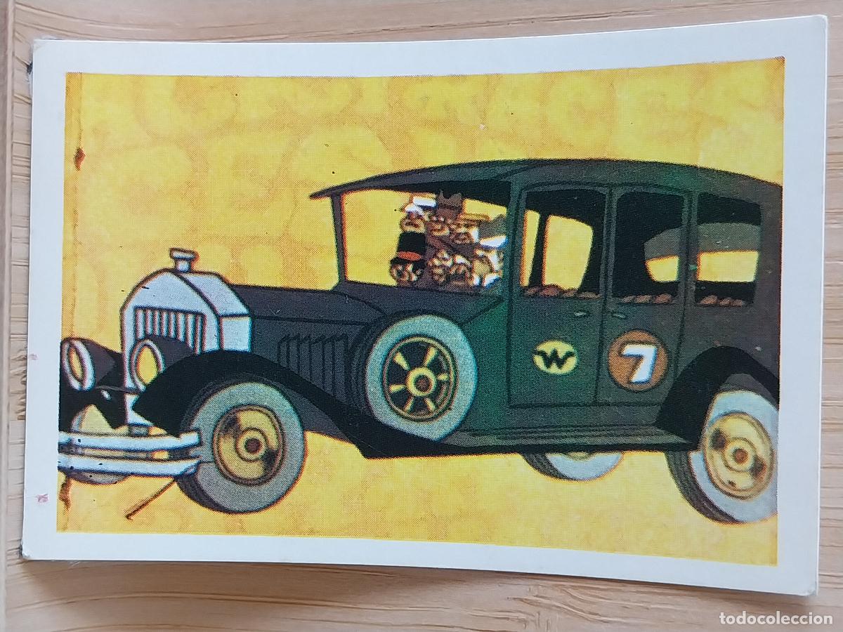 Coleccionismo Cromos antiguos: AUTOS LOCOS A&Ntilde;O 1972 FHER CROMO 17 * RECUPERADO ORIGINAL GANGSTERS