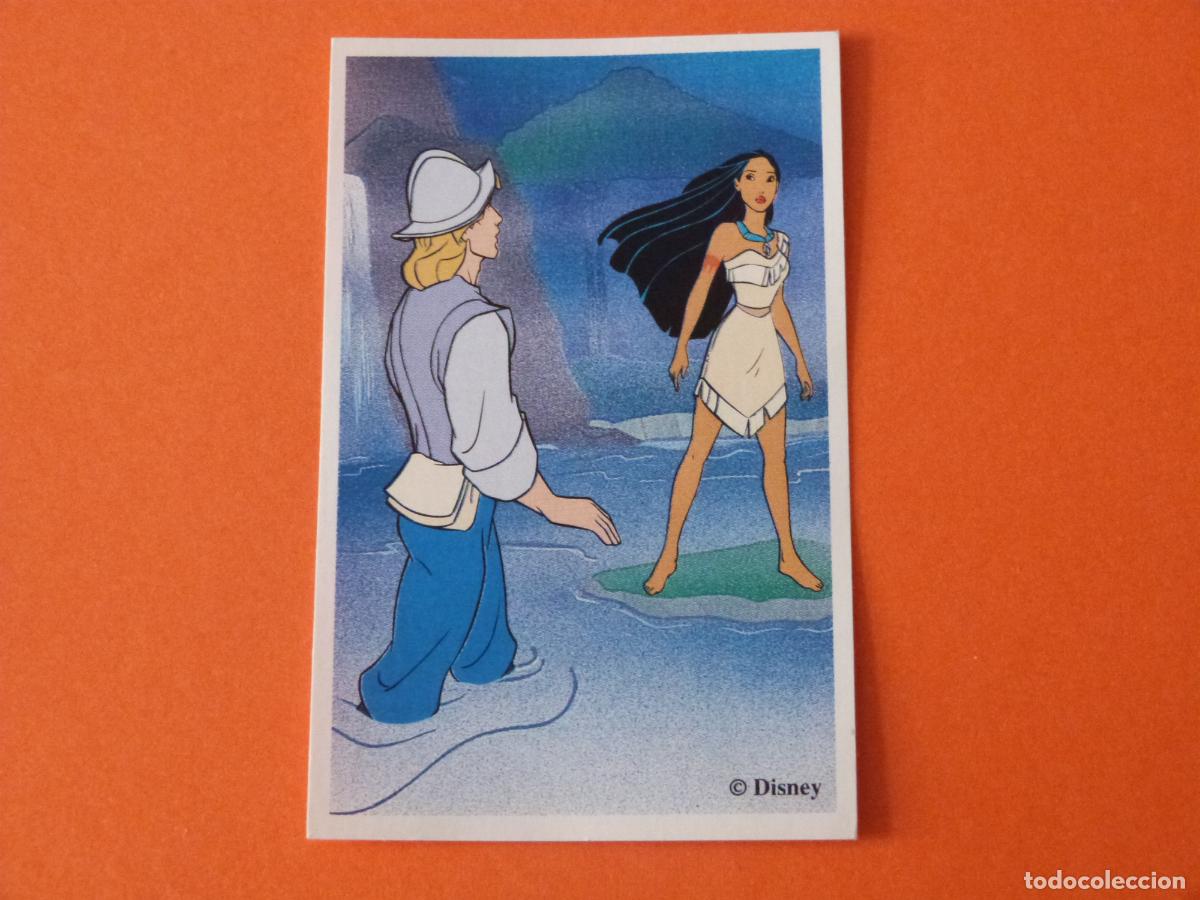 Coleccionismo Cromos antiguos: CROMO DE POCAHONTAS SIN PEGAR LETRA B A&Ntilde;O 1996 DEL ALBUM POCAHONTAS DE PANINI