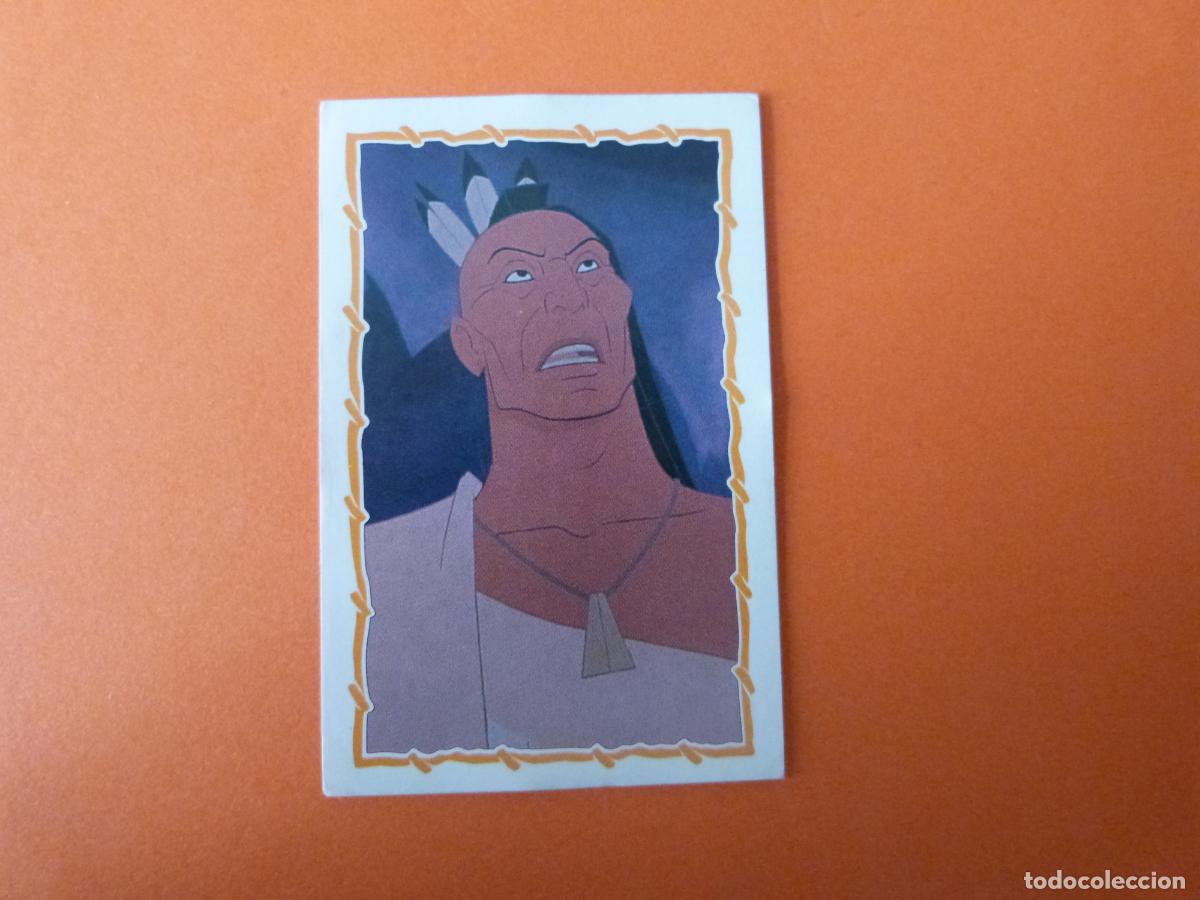 Coleccionismo Cromos antiguos: CROMO DE POCAHONTAS SIN PEGAR N&ordm; 76 A&Ntilde;O 1996 DEL ALBUM POCAHONTAS DE PANINI